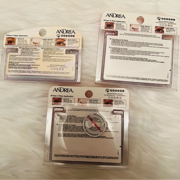 ❌SOLD❌Andrea Strip Lashes - 3 Packs - Picture 2 of 5